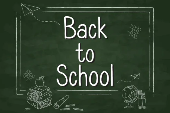 Back to School Font Back to School Font Poster 1