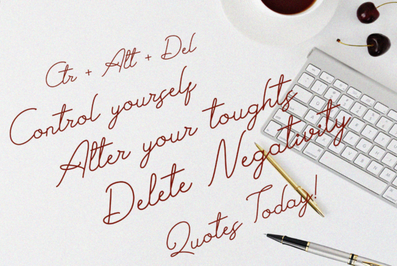 Backtrack Script Font Poster 2