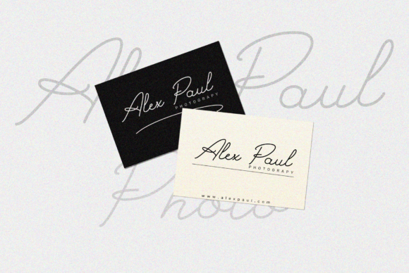 Backtrack Script Font Poster 3