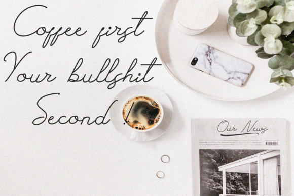 Backtrack Script Font Poster 4