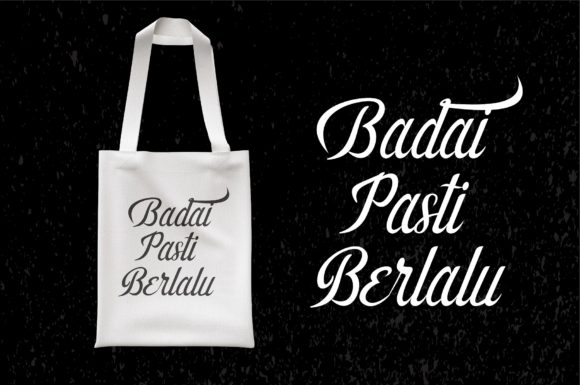 Badasyuh Font Poster 3