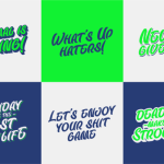 Badfury Font Poster 4
