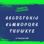 Badfury Font Poster 8