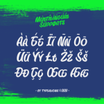 Badfury Font Poster 10
