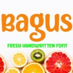 Bagus Font Poster 1