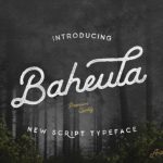 Baheula Font Poster 1