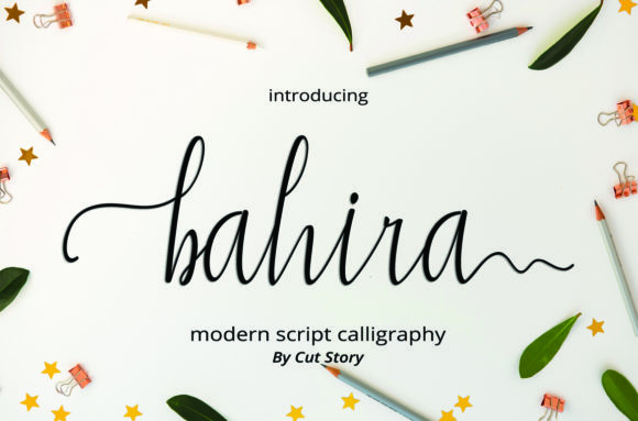 Bahira Font Poster 1