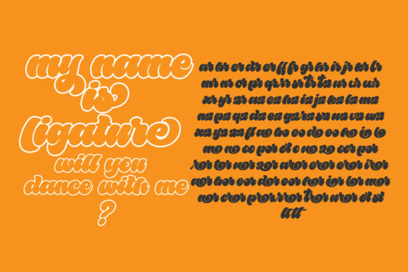 Bailamore Font Poster 5