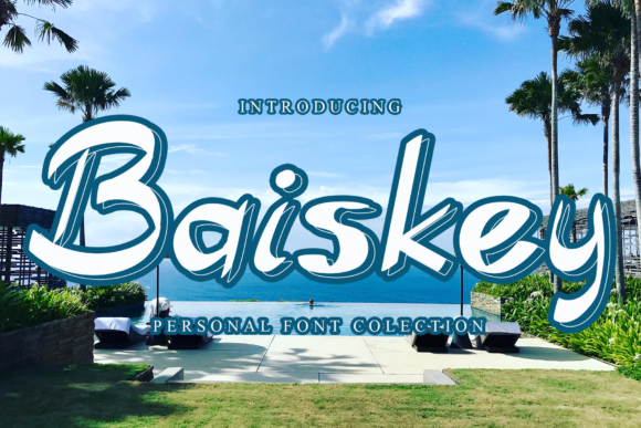 Baiskey Font Poster 1