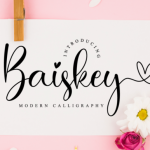 Baiskey Font Poster 1