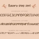 Bakery Shop Font Poster 5