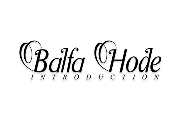 Balfa Hode Font Poster 1