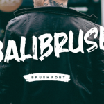 Balibrush Font Poster 1