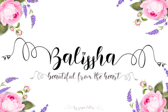 Balissha Font Poster 1