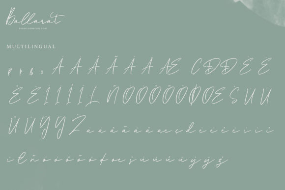 Ballarat Font Poster 6