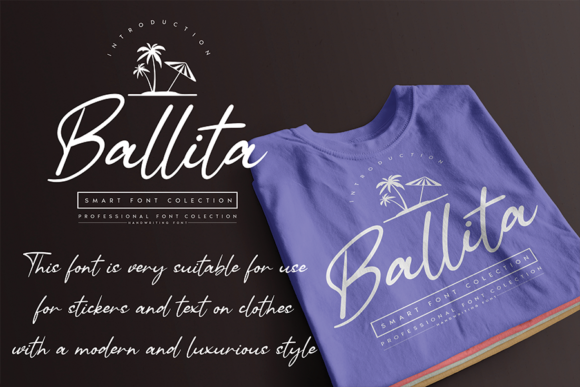 Ballita Font Poster 5