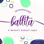 Ballita Font Poster 1