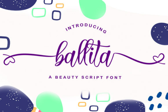 Ballita Font Poster 1