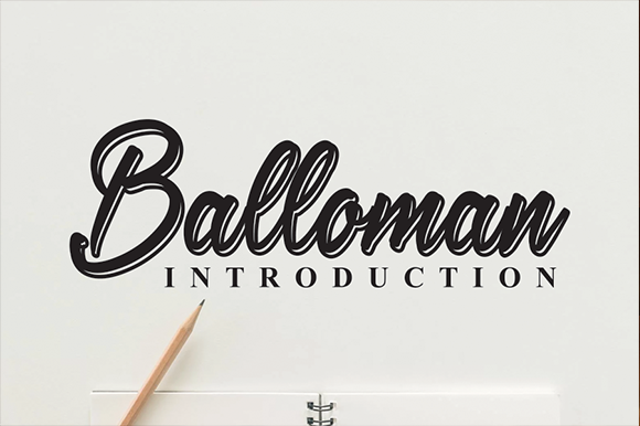 Balloman Font