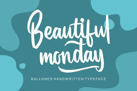 Ballones Font Poster 2