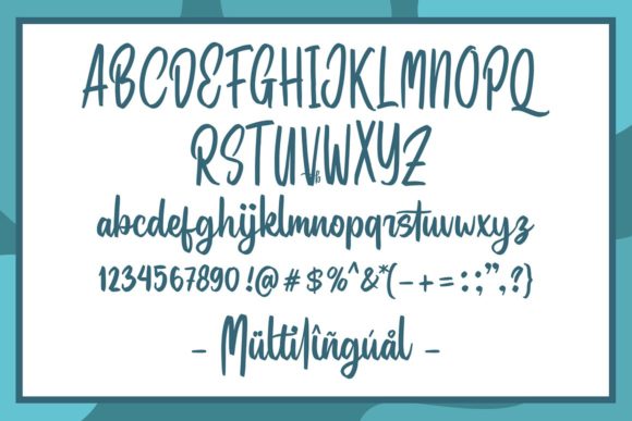 Ballones Font Poster 3