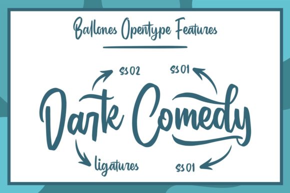Ballones Font Poster 5