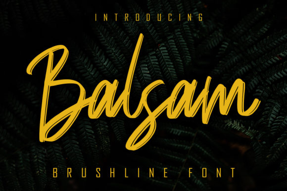 Balsam Font