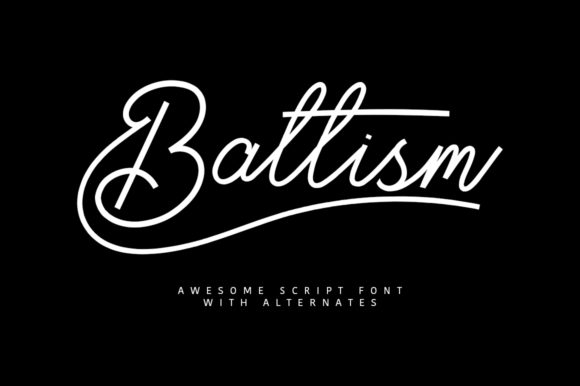 Baltism Font Poster 1