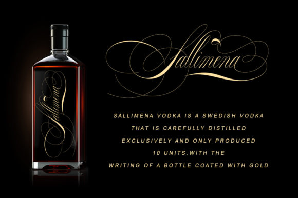 Banalline Signature Font Poster 6