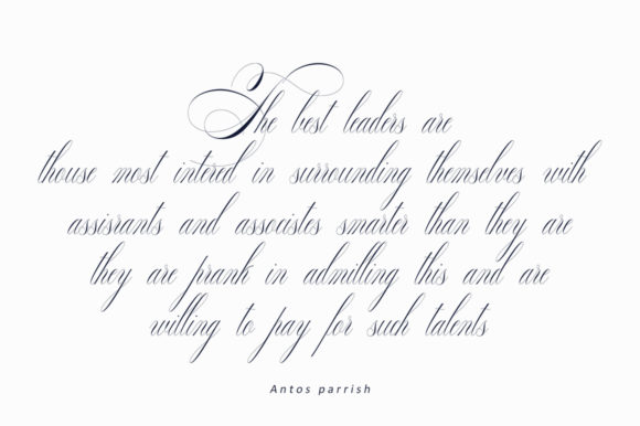 Banalline Signature Font Poster 7