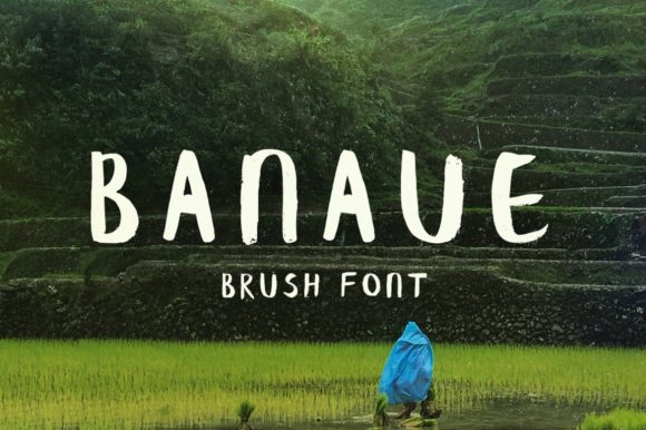 Banaue Font Poster 1