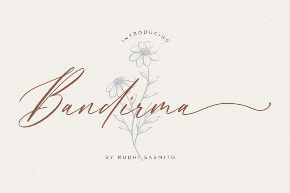 Bandirma Font Poster 1