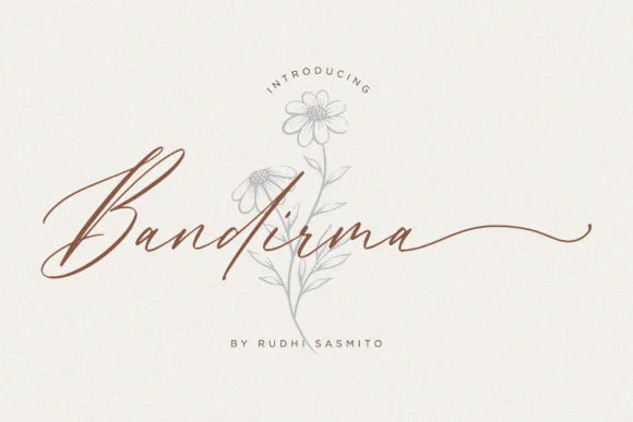 Bandirma Font Poster 1