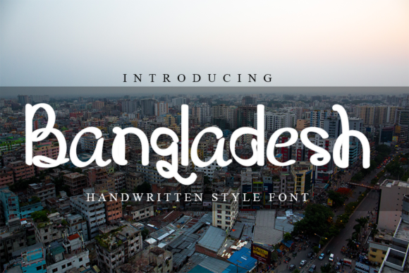 Bangladesh Font Poster 1