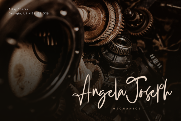 Bankstory Font Poster 10