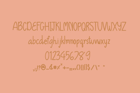 Bany Love Font Poster 6