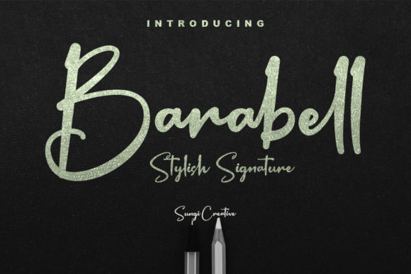 Barabell Font Poster 1