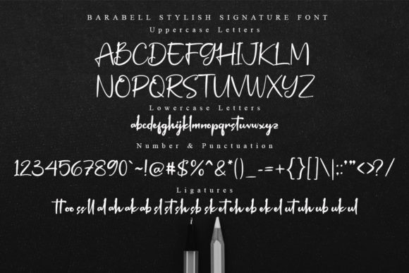 Barabell Font Poster 6