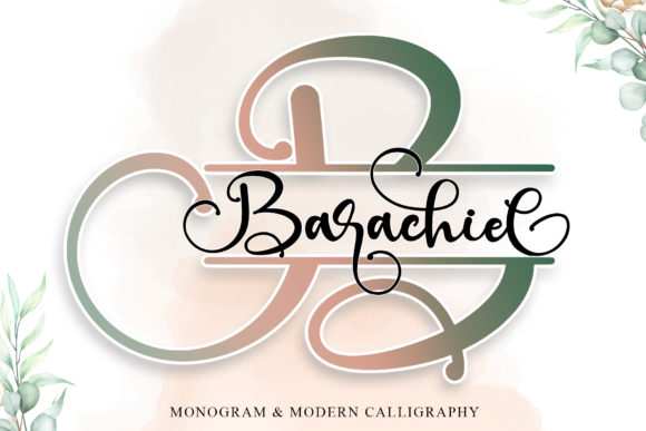 Barachiel Font Poster 1