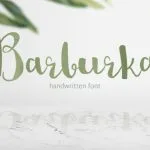 Barburka Font Poster 1