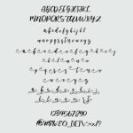 Barcelona Font Poster 7