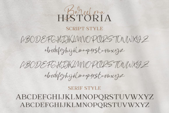 Barcelona Historia Font Poster 13