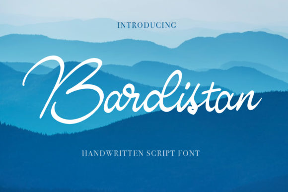 Bardistan Font Poster 1