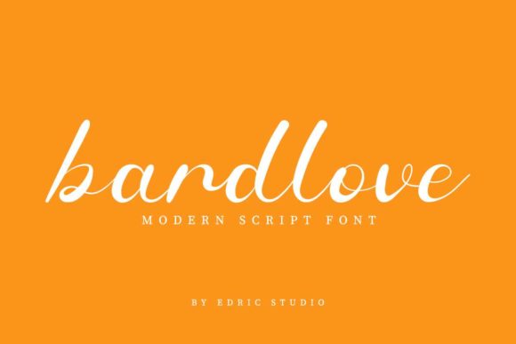 Bardlove Font Poster 2