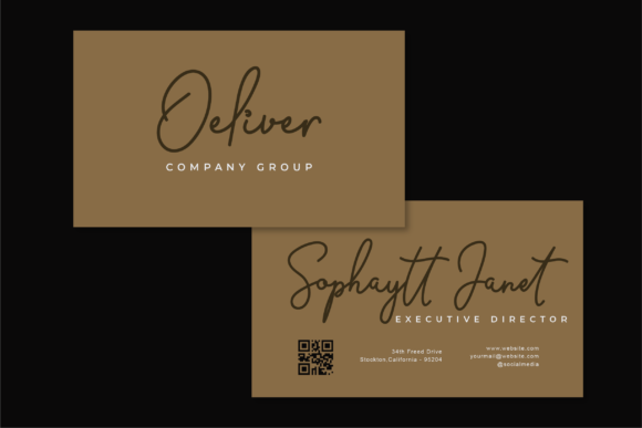 Barier Signature Font Poster 2