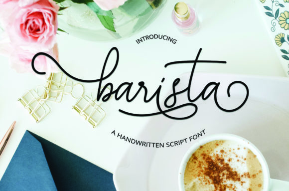 Barista Font Poster 1