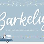 Barkeliy Font Poster 1