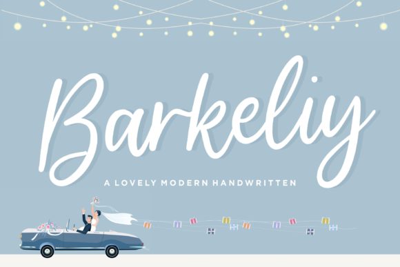 Barkeliy Font Poster 1