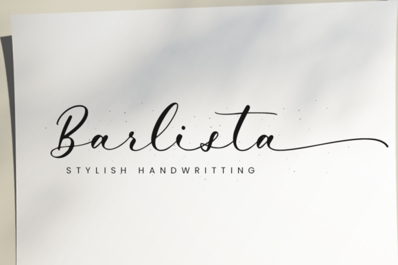 Barlista Font Poster 1