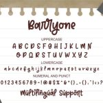 Barryone Font Poster 9